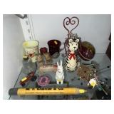 Stick Pins, Souvenir Glass and Collectibles