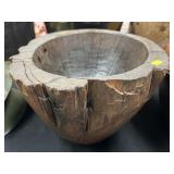 Carved Wood Bowl