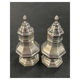 (2) Sterling Shakers