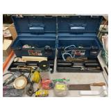 (2) Tool Boxes with Hand Tools