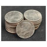 (24) Post-1964 Kennedy Half Dollars