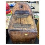 Primitive Wood Wall Pocket