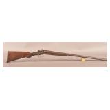 W. Richards 12ga. Side-by-Side Damascus Shotgun