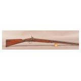 Unsigned Half-Stock Percussion Shotgun
