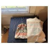 Advertising Aprons and Flour Bags with Rug Beater
