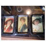 (3) Freymeyer Elizabethtown Advertising Tip Trays