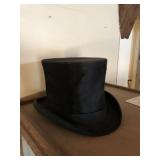 Top Hat Worn By "Abe" Shaffner, Auctioneer