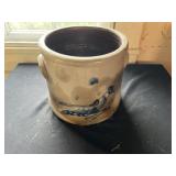 2 Gallon Free Hand Decorated Bird Crock
