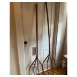 (2) Primitive Hay Forks