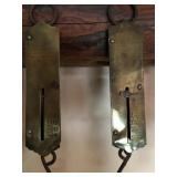 (7) Brass Spring Scales