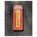 1952 Royal Crown Cola Metal Thermometer
