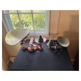 (2) Cast Iron Candy Store Scales