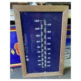 Partial Porcelain Mail Pouch Tobacco Thermometer