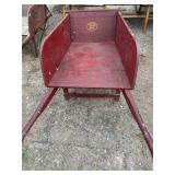 Buch No. 6B Painted and Stenciled Wheelbarrow