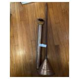 (2) Copper Antique Primitives