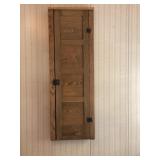 Vintage Chestnut Hanging Wall Cupboard