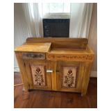 (3) Pc.  Antique Furniture Painted by Clyde Stacks