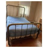 Antique Double Brass Bed