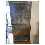 (2) Metal Pretzel Box Display Bins