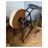 Cleveland Stone Company Treadle Grinder