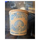 Dainty Pure Honey Cardboard Container w/ Bee Skep