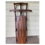 Antique Stencil Lightning Guider Sled