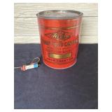 5 LB. Helm Candies Advertising Tin