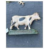 Rare Cast Iron New Holland Machine Door Stop