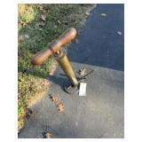 Antique Brass and Cast Iron Tire Pump