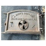Cast Iron Buch & Sons Elizabethtown PA Stove Door