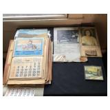 Vintage Lancaster County, PA Advertising Calendars