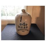 4 Gallon Salt Glazed E.S.& B. Jug