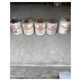 (5) Phillips 66 5 Gallon Motor Oil Cans