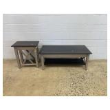 Modern 2 Pc. Coffee & End Table Set