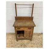Oak Wash Stand