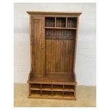 Pine Hall/Mudroom Cabinet