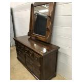 Pine Bureau w/ Mirror