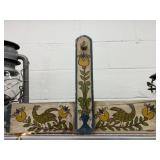 Folk Art Painted Tray