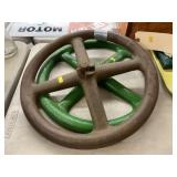(2) John Deere Recovered Hand Wheels