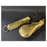 Spring Scale with Powder Flask
