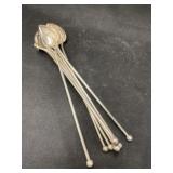 (8) Sterling Silver Beverage Spoons