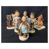 (6) Hummel Figurines