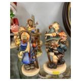 (6) Hummel Figurines