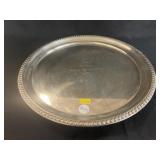 Sterling Silver Presentation Plate
