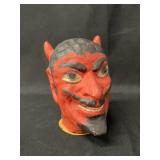 Devil Form Composition Candy Container