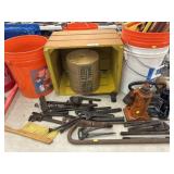 Bottle Jacks, Early Hand Tools, Levels, etc.