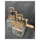 (2) Contemporary Dazey Butter Churns
