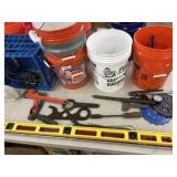 Levels, Tools, Wrenches, etc.