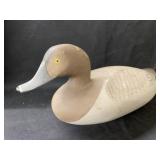 Unsigned Carved Wood Duck Decoy