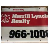 Tin Realty Sign